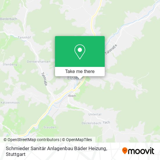 Карта Schmieder Sanitär Anlagenbau Bäder Heizung