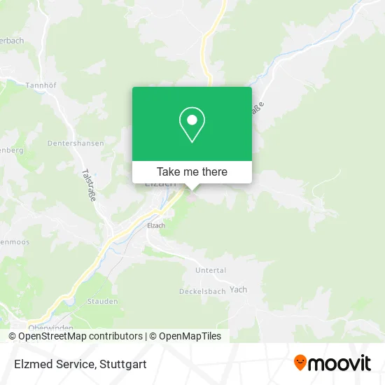 Карта Elzmed Service