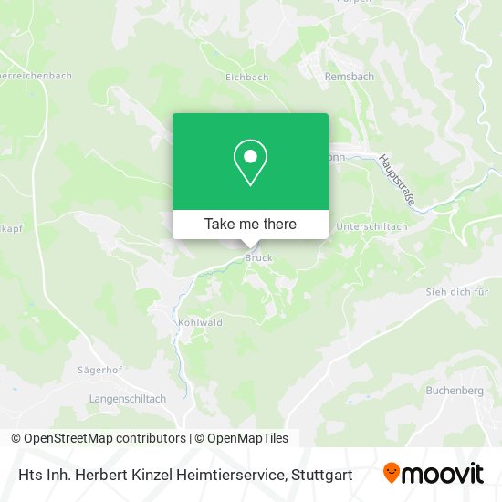 Hts Inh. Herbert Kinzel Heimtierservice map