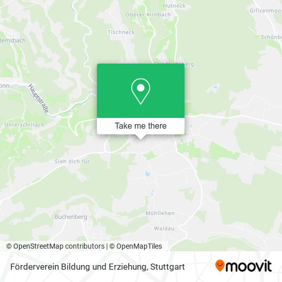 Förderverein Bildung und Erziehung map