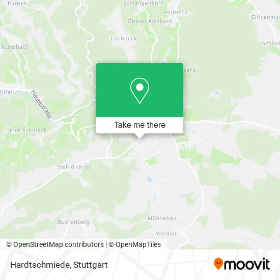 Карта Hardtschmiede