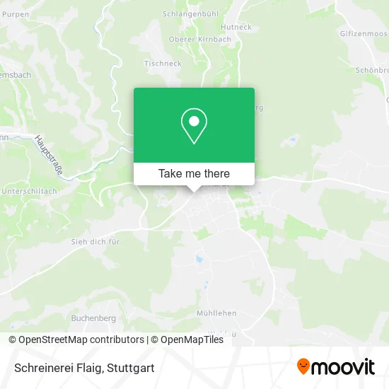 Карта Schreinerei Flaig