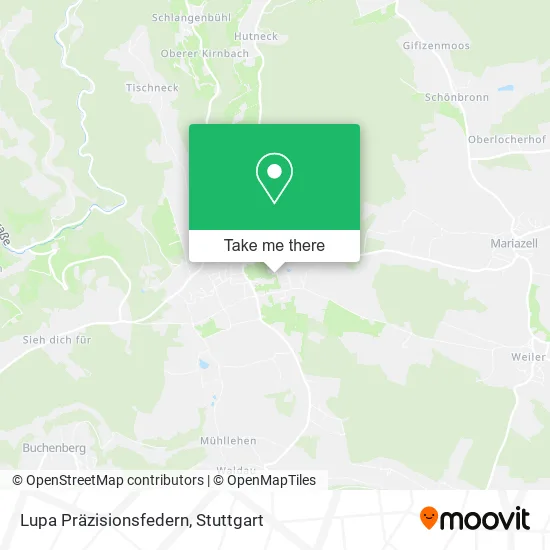 Карта Lupa Präzisionsfedern