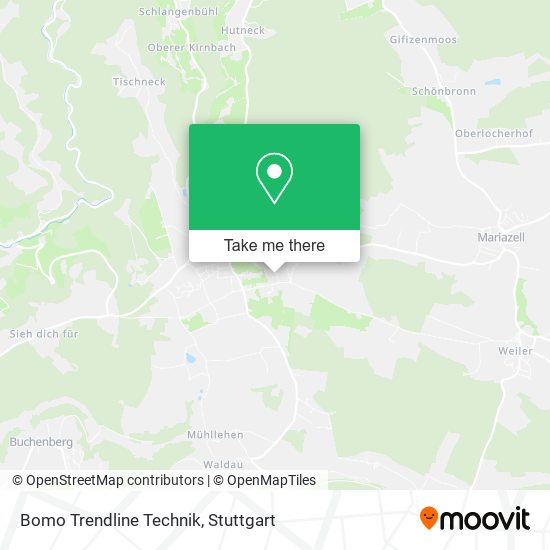 Bomo Trendline Technik map