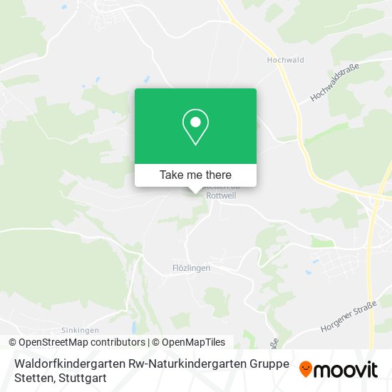 Карта Waldorfkindergarten Rw-Naturkindergarten Gruppe Stetten