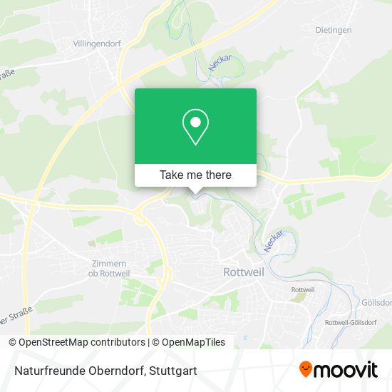 Naturfreunde Oberndorf map