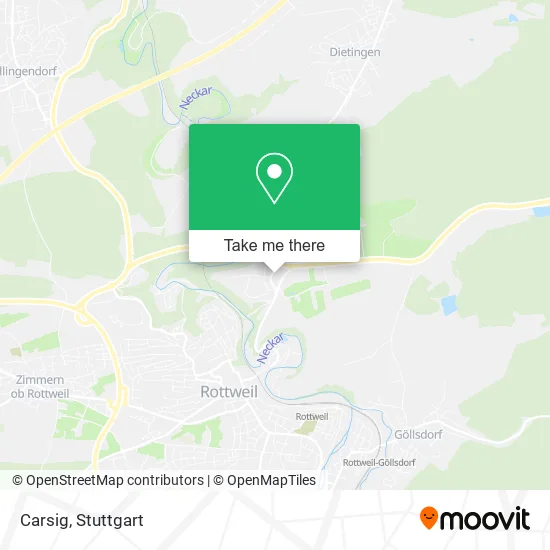 Карта Carsig