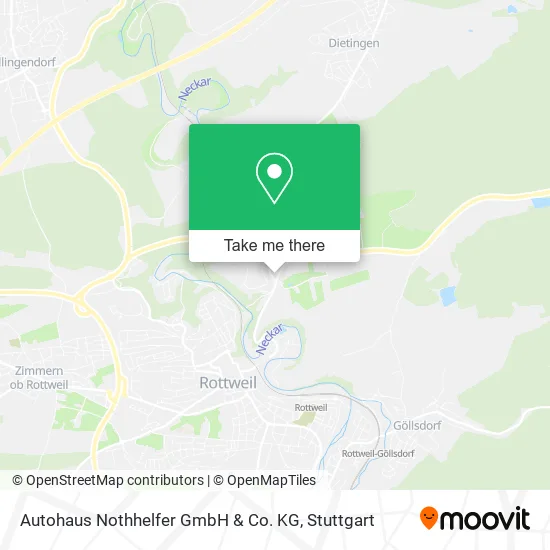 Карта Autohaus Nothhelfer GmbH & Co. KG