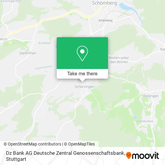 Карта Dz Bank AG Deutsche Zentral Genossenschaftsbank