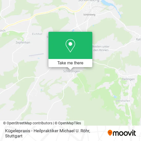 Карта Kügelepraxis - Heilpraktiker Michael U. Röhr