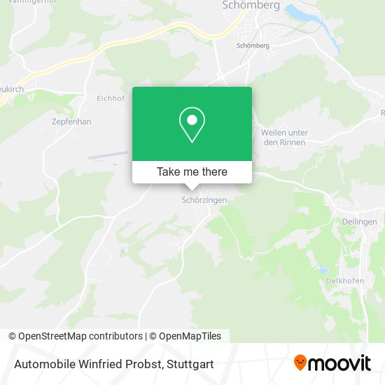 Automobile Winfried Probst map