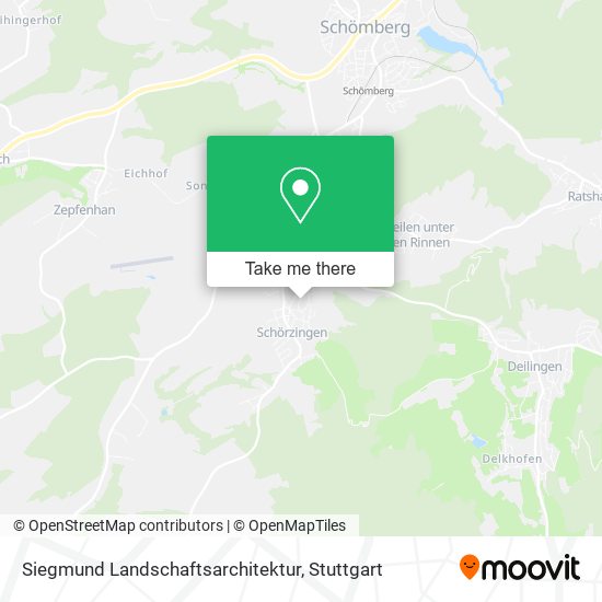 Siegmund Landschaftsarchitektur map