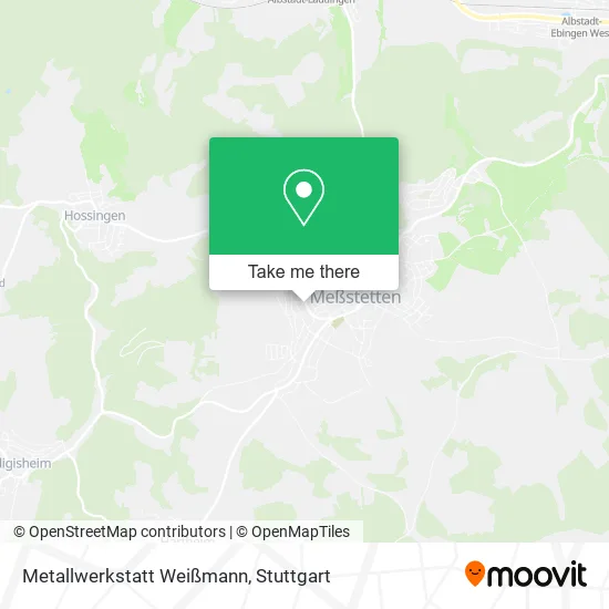 Карта Metallwerkstatt Weißmann