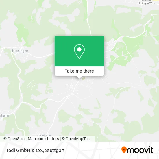 Карта Tedi GmbH & Co.