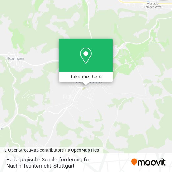 Pädagogische Schülerförderung für Nachhilfeunterricht map