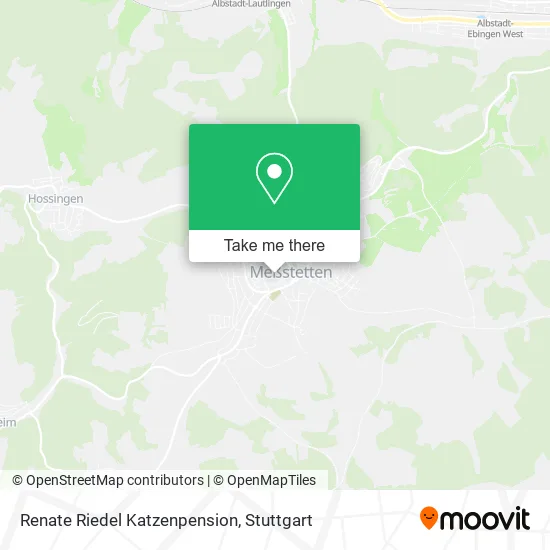 Карта Renate Riedel Katzenpension