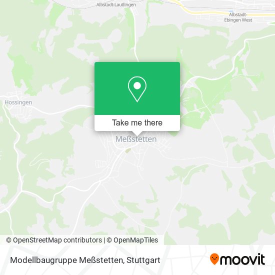 Карта Modellbaugruppe Meßstetten