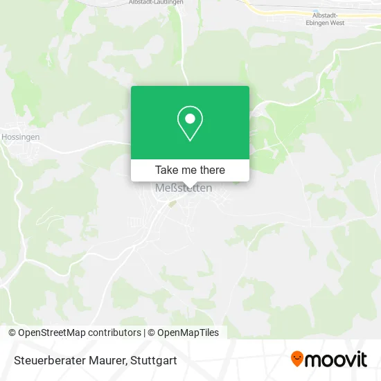 Карта Steuerberater Maurer