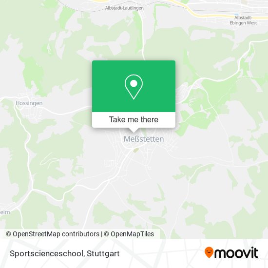 Sportscienceschool map