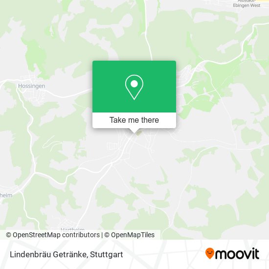 Карта Lindenbräu Getränke