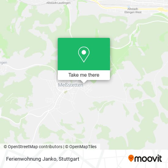 Ferienwohnung Janko map