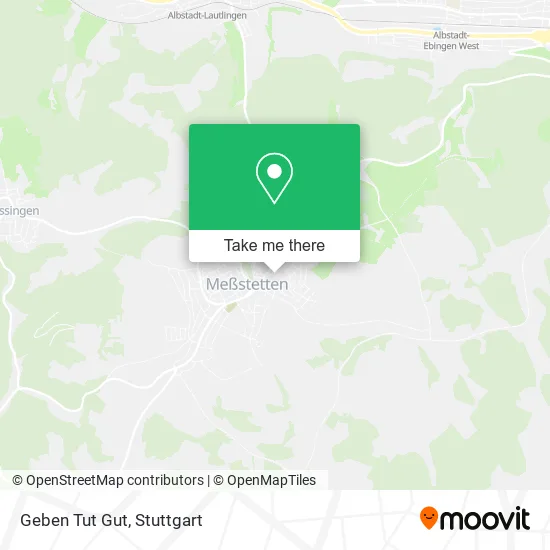 Карта Geben Tut Gut