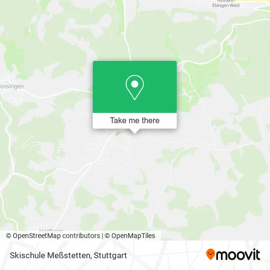 Карта Skischule Meßstetten