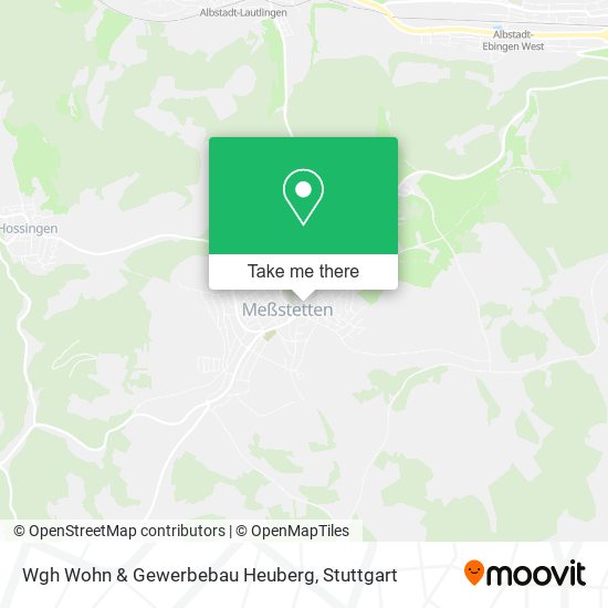 Карта Wgh Wohn & Gewerbebau Heuberg