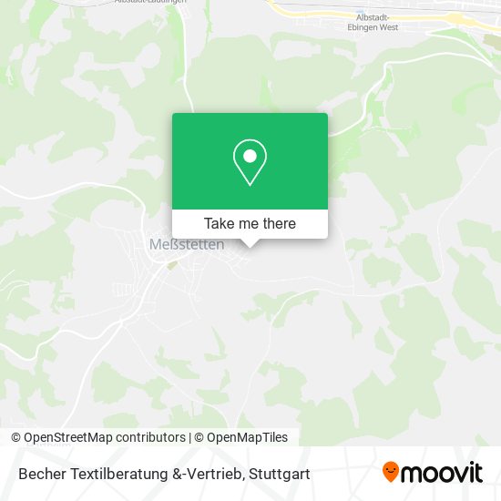 Becher Textilberatung &-Vertrieb map
