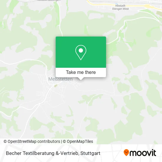 Карта Becher Textilberatung &-Vertrieb