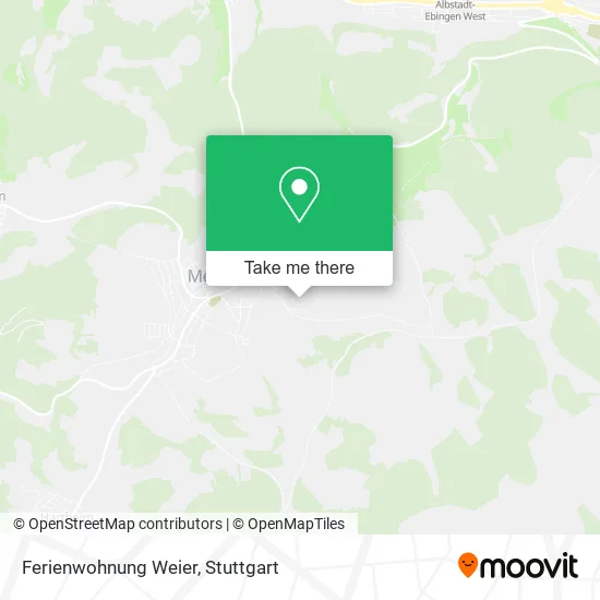 Карта Ferienwohnung Weier