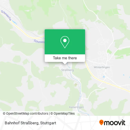 Карта Bahnhof Straßberg