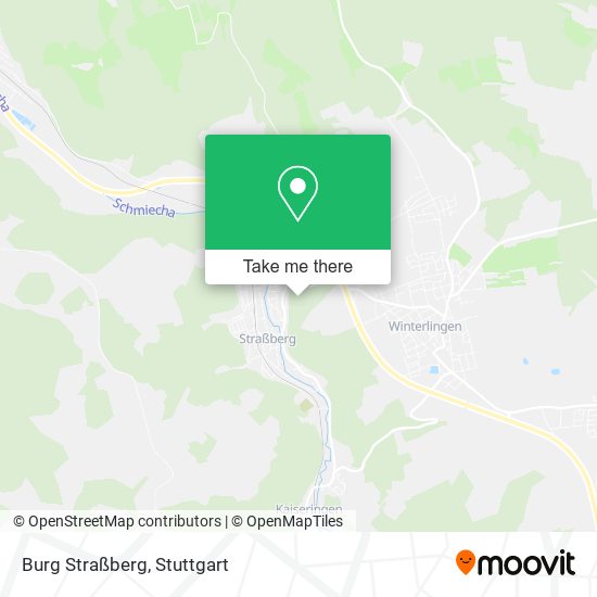Burg Straßberg map