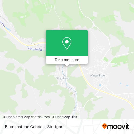 Blumenstube Gabriele map