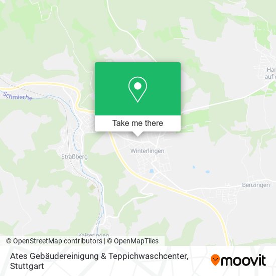 Ates Gebäudereinigung & Teppichwaschcenter map