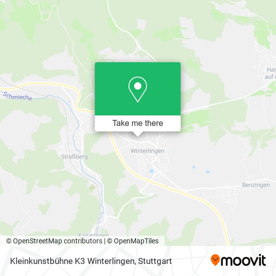 Kleinkunstbühne K3 Winterlingen map
