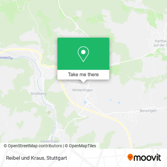 Карта Reibel und Kraus