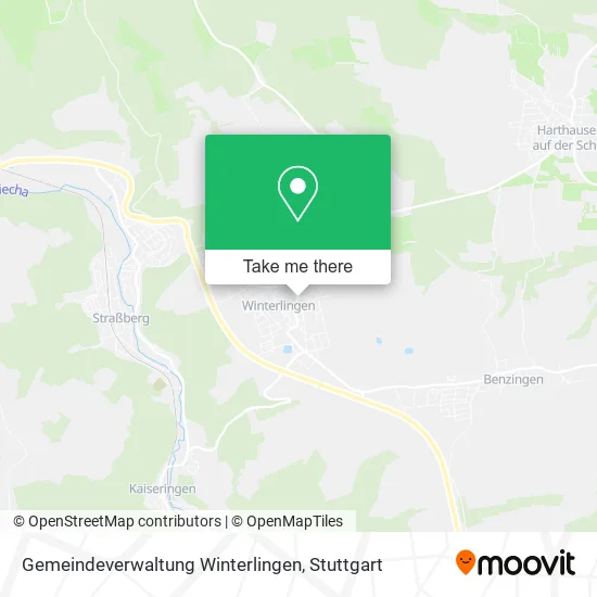 Карта Gemeindeverwaltung Winterlingen