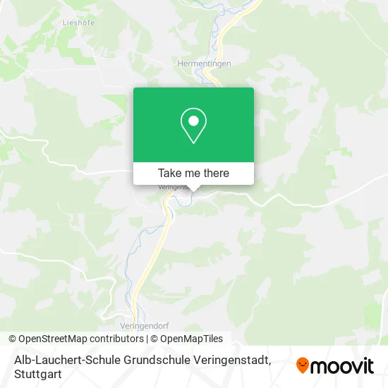 Карта Alb-Lauchert-Schule Grundschule Veringenstadt