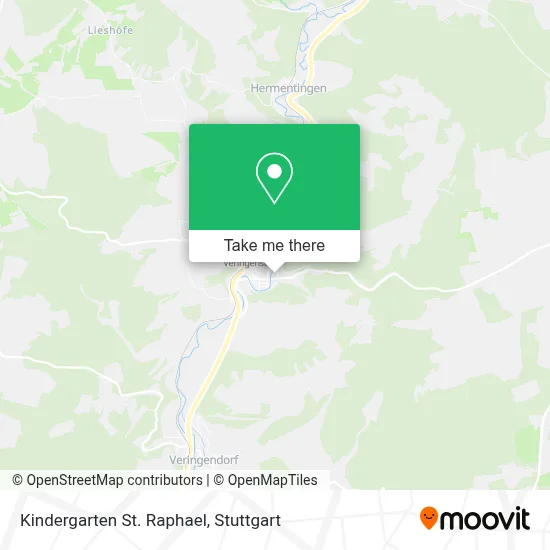 Kindergarten St. Raphael map