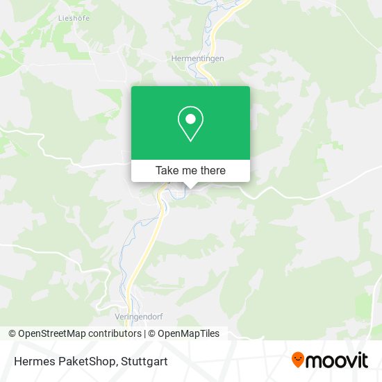 Карта Hermes PaketShop