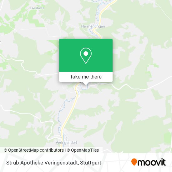 Strüb Apotheke Veringenstadt map