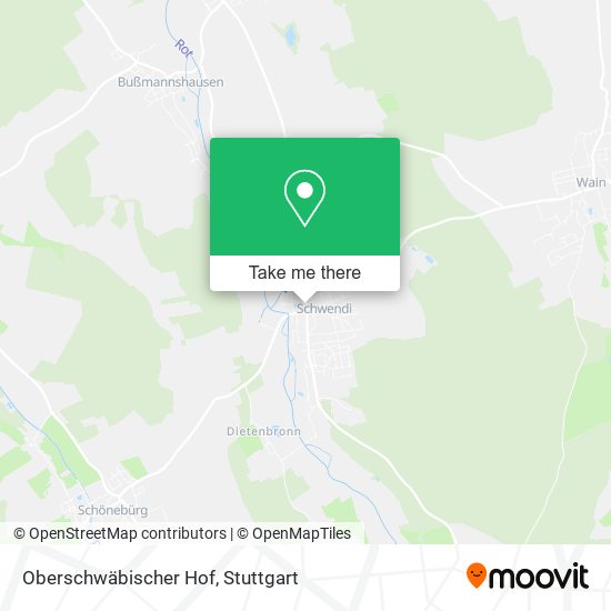 Oberschwäbischer Hof map