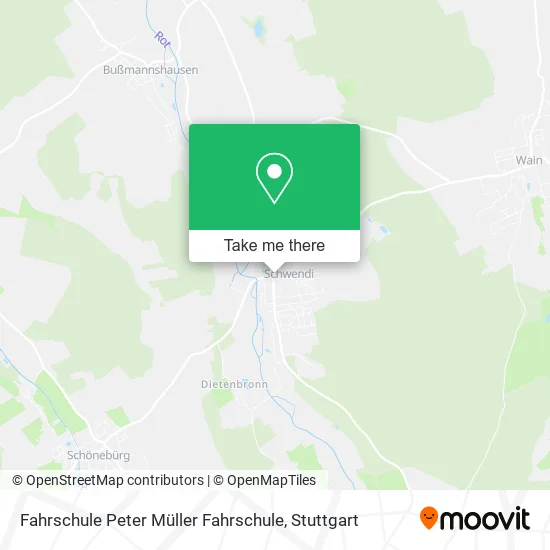 Карта Fahrschule Peter Müller Fahrschule