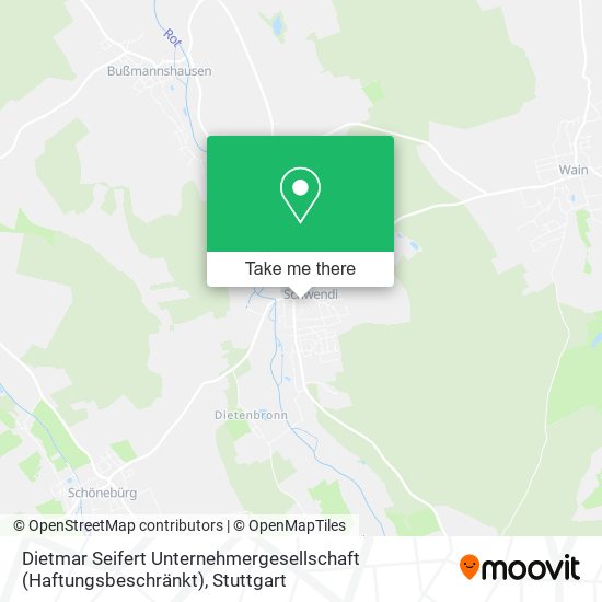 Dietmar Seifert Unternehmergesellschaft (Haftungsbeschränkt) map