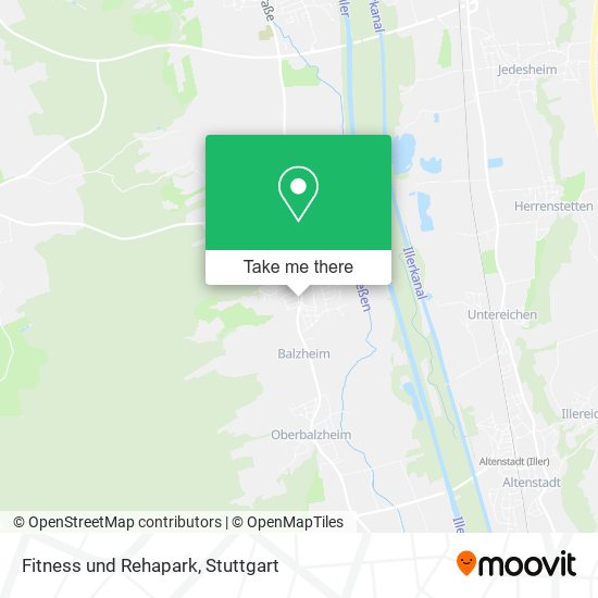 Fitness und Rehapark map