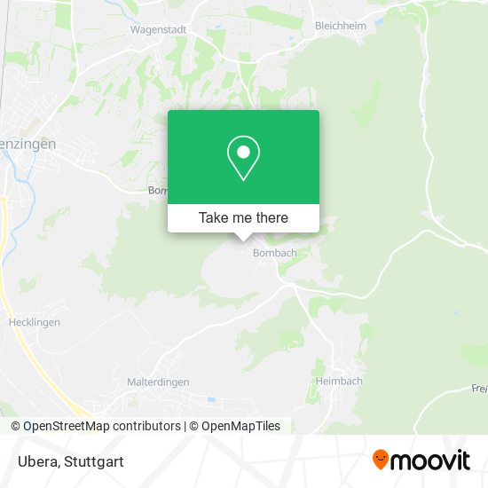 Карта Ubera