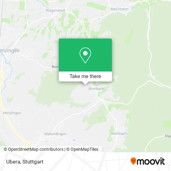 Ubera map