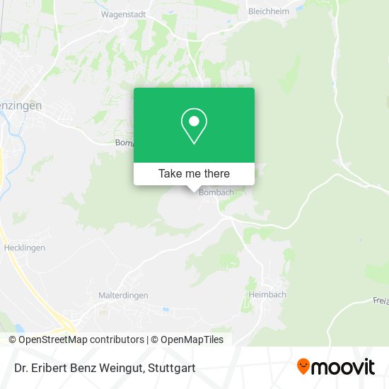 Dr. Eribert Benz Weingut map