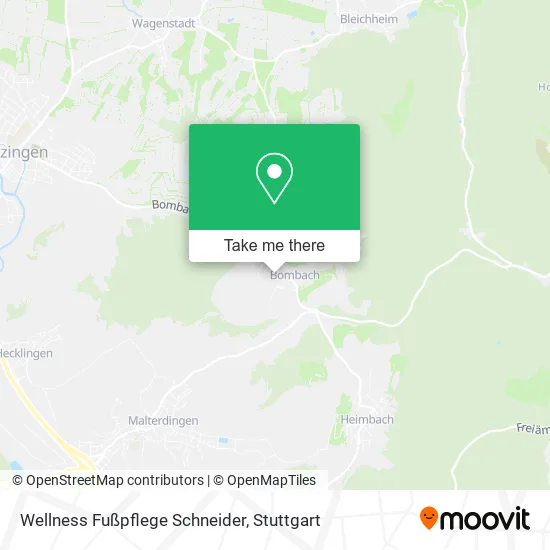 Карта Wellness Fußpflege Schneider